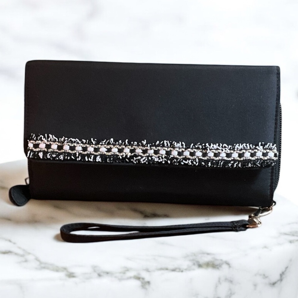Black Wristlet Wallet